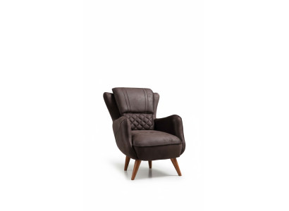 Meuble de luxe Fauteuil de salon Siège rembourré Design moderne Fauteuil rembourré