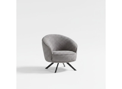 Séjour Moderne Fauteuil Gris Design Mobilier de Luxe Meubles Rembourrés Neufs