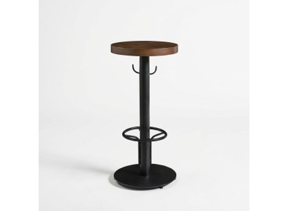 Table de bar Table de bar ronde Moderne Bois Marron Meubles nouveau design de luxe