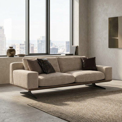 Canapé trois places Salon Design Moderne Meuble rembourré Canapé de luxe neuf