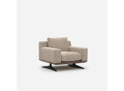 Salle de séjour Design de siège rembourré moderne Fauteuil de luxe Meuble rembourré de luxe