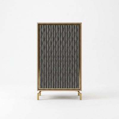 Nouvelle commode de luxe Chambre à coucher Design moderne Armoire Mobilier en bois