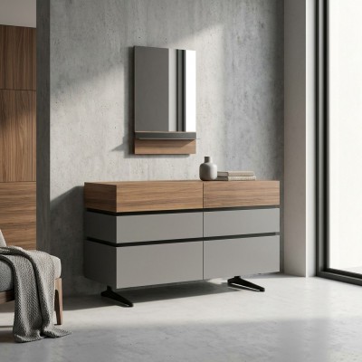 Meubles modernes Chambre de luxe Commode Commode avec miroir Design