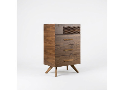 Design de commode de chambre moderne de style de luxe Armoire en bois nouveau mobilier