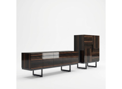 Salle à manger Complète 2tl Buffet Design Moderne Commode Armoire en bois