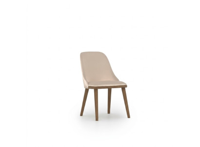 Chaise moderne style salle à manger Mobilier de luxe en bois blanc Conception de chaises
