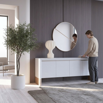 Salle à manger Design Buffet Moderne Armoire en bois Mobilier de luxe neuf