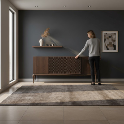 Salle à manger Buffet Mobilier de luxe Design moderne Armoire en bois Nouveaux meubles