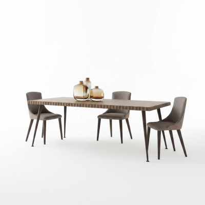 Ensemble de meubles complet Table à manger Chaises Set Design Table Salle à manger Buffet