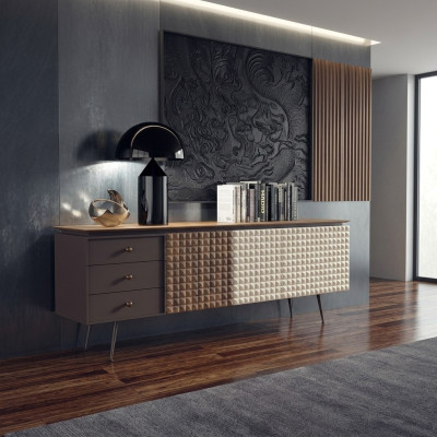 Salle à manger Mobilier Buffet de luxe Mobilier Neuf de Luxe Armoire en Bois de Luxe