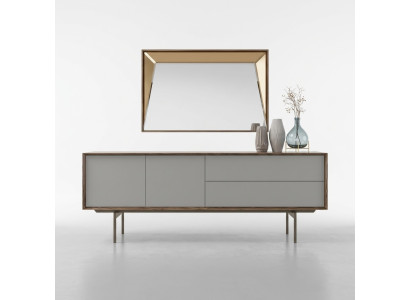 Buffet de salle à manger complet avec miroir Design Mobilier en bois Cabinet Meubles