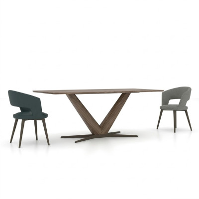Ensemble complet Salle à manger Table à manger 4x Chaises Design Luxe Mobilier de table