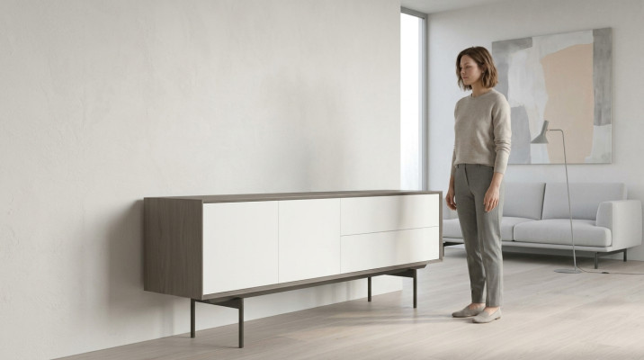 Salle à manger Meubles Buffet Moderne Armoire en bois Conception Aménagements