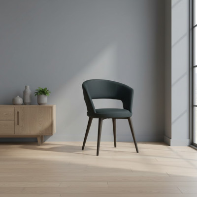 Chaise de salle à manger Mobilier Moderne de Luxe Design Aménagement Chaises Bois Nouveau