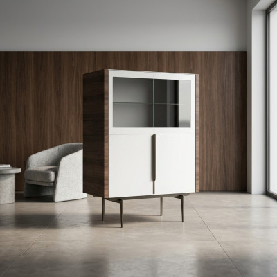 Salle à manger Vitrine de luxe Mobilier de design Cabinet de meubles Moderne nouveau