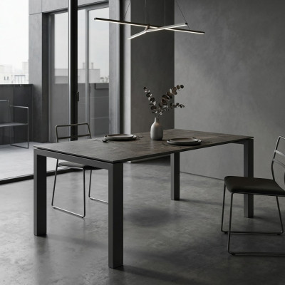 Salle à manger Table à manger Mobilier de luxe Conception de table Mobilier de style moderne nouveau