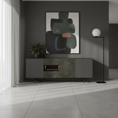 Salle à manger Meuble d'appoint moderne Design Mobilier de luxe Armoire en bois