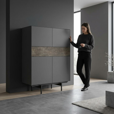 Salle à manger Mobilier Armoire Meubles Armoire en bois Design de luxe neuf