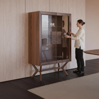 Meubles modernes Vitrine de salle à manger Design de luxe Armoire de nouveaux meubles