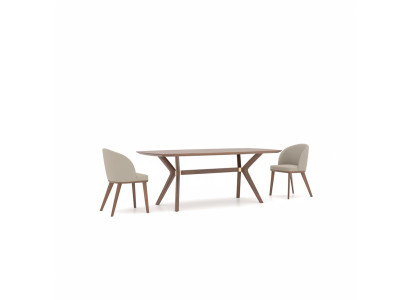 Salle à manger Ensemble de salle à manger Table à manger 4x Chaises Mobilier de luxe Design moderne