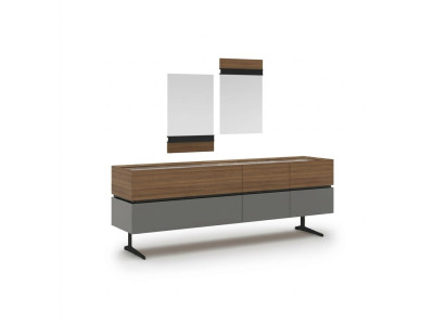 Buffet de luxe pour salle à manger complet 2x miroir Design de mobilier moderne
