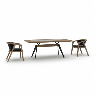 Luxe Salle à manger complète Table à manger 4 chaises Mobilier Design Moderne
