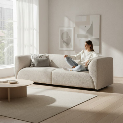 Meubles rembourrés Salon Luxe Canapé Sofa Trois places Moderne Designer neuf