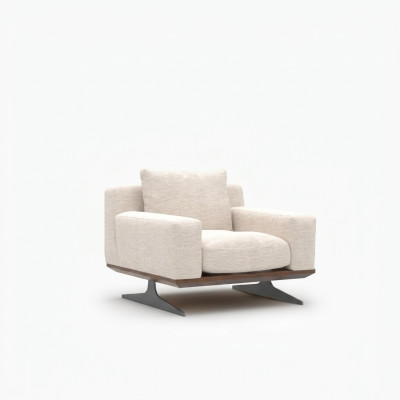 Meubles de salon Fauteuil Luxe Siège rembourré Moderne Mobilier rembourré Design Ameublement
