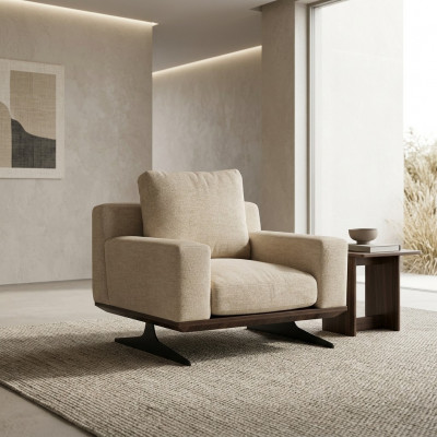 Fauteuil design Salon Ameublement Textile Moderne Mobilier rembourré nouveau