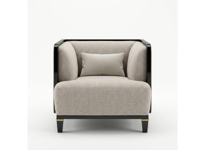 Nouveau Fauteuil de salon moderne Meubles de designer Blanc Siège rembourré