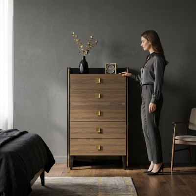 Luxueuse commode en bois de salle à manger Modernes Mobilier de designer Nouveau