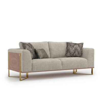 Canapé 2 places Salon Mobilier rembourré Canapé design Ameublement Textile neuf