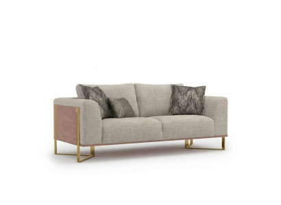 Canapé 2 places Salon Mobilier rembourré Canapé design Ameublement Textile neuf