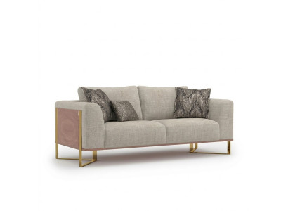 Canapé 2 places Salon Mobilier rembourré Canapé design Ameublement Textile neuf