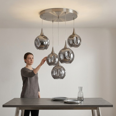 Lustre Lampe en métal Lampes Plafonniers 55x80 Luminaire