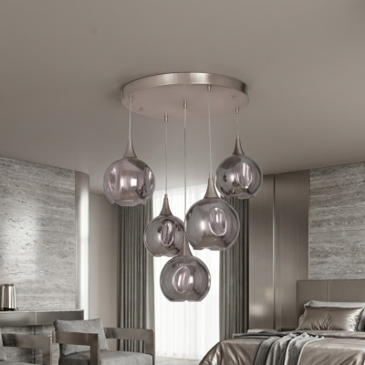 Lustre Lampe en métal Lampes Plafonniers 55x80 Luminaire