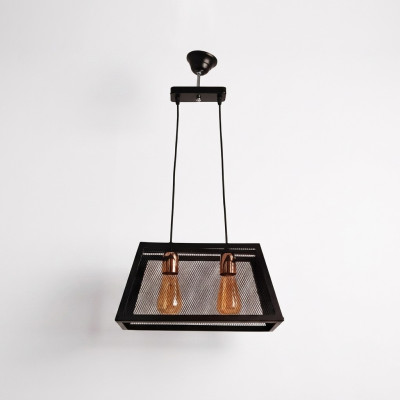 Lampe de plafond Living Luminaire Chambre Noir chic Lampe Lumière de plafond