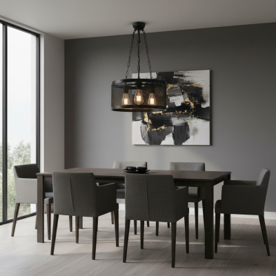 Lustre de plafond Un design de luxueux nouveau style de lampe suspendue moderne pour le salon