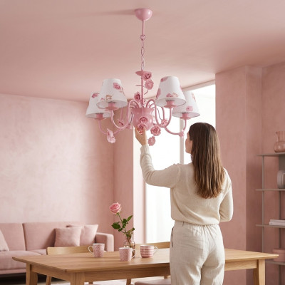 Plafonnier rose Luminaire Lampes Plafonniers Luminaires Lampadaire