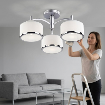 Luminaire de design Lampes Lumières 55x29 Plafonniers Boules lampes de plafond