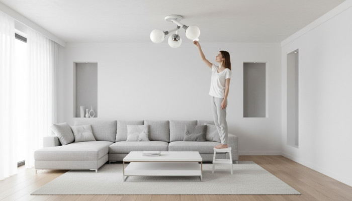 Lustre Design Lampes Lumières 45x30 Lampes de Plafond Boules Lampes de Plafond