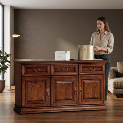 Commode dans la chambre Classique Elégant Commode en bois Design de meubles