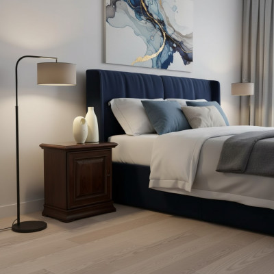 Table de chevet Design Tables d'appoint Chambre à coucher Bois Consoles de luxe neufs