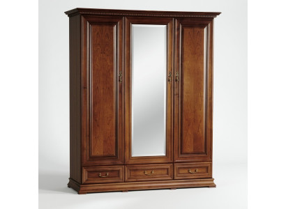 Garde-robe Chambre Armoire Garde-robe en bois de style antique Armoires baroques