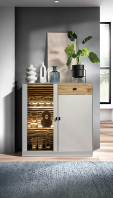 Bahut de luxe Design de bahut moderne Commodes en bois Ameublement