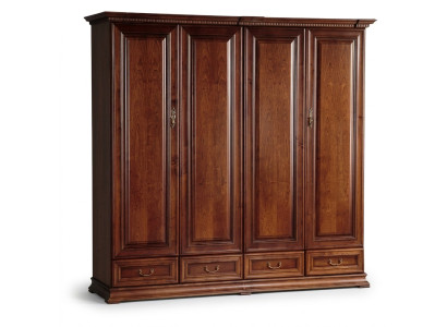 Armoire Chambre Armoire en Bois Armoire Baroque Rococo Armoires 4 portes