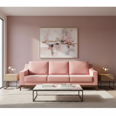 Trois places Canapé Moderne Mobilier Salon Canapé Luxueux Design de Canapé Rembourré