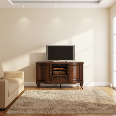 Meuble TV Meuble TV Basse Buffet mural Buffet en bois Design moderne