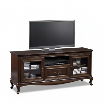 Meuble TV du salon, Meuble TV moderne, Armoire en bois massif, Mobilier