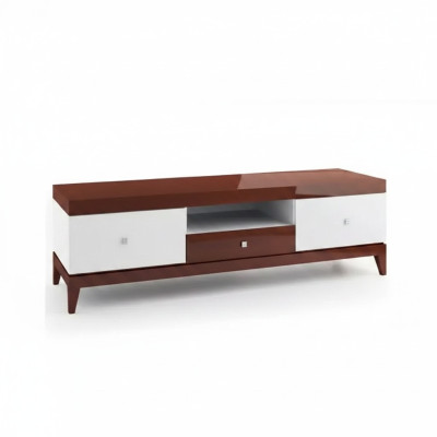 Meuble TV bas dans le salon Meuble TV de luxe en bois pour le salon Cabinet TV